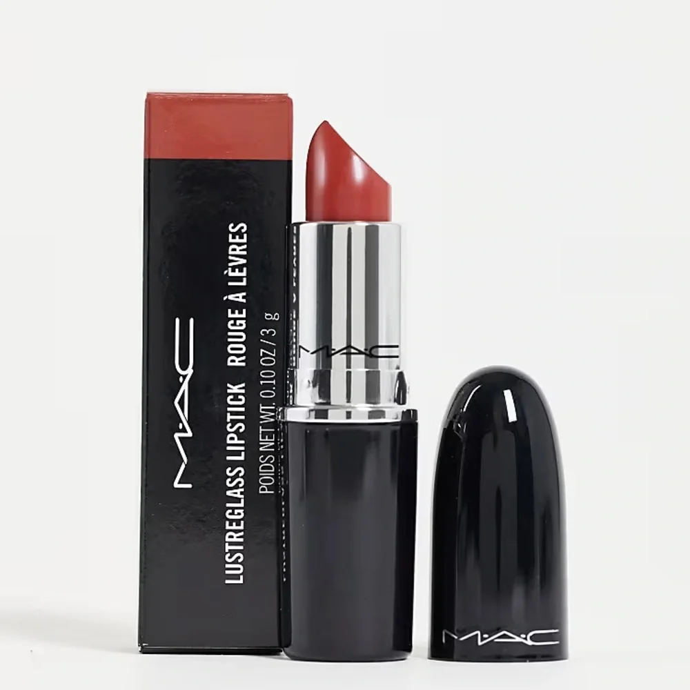 BNIB MAC Cosmetics Lustreglass Lipstick - Business Casual - Picture 5 of 7
